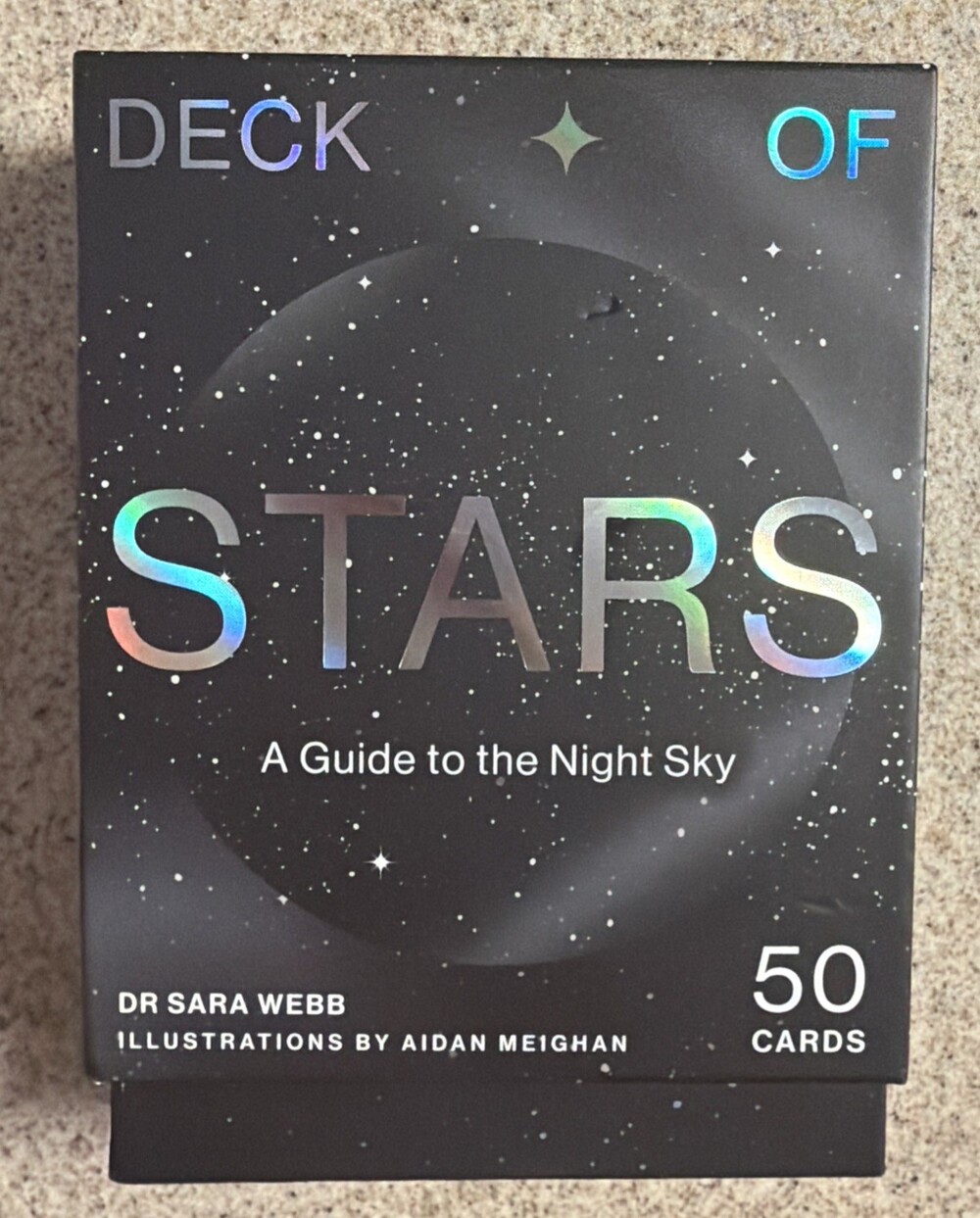 Deck Of Stars A Guide To The Night Sky 50 Cards Constellations Dr Sara Webb